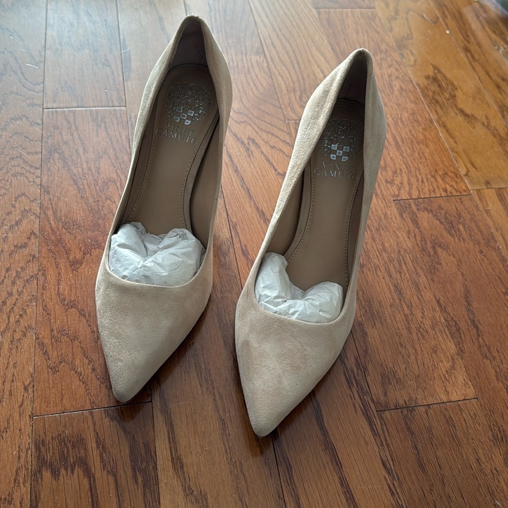 Beige Vince Camuto Pumps